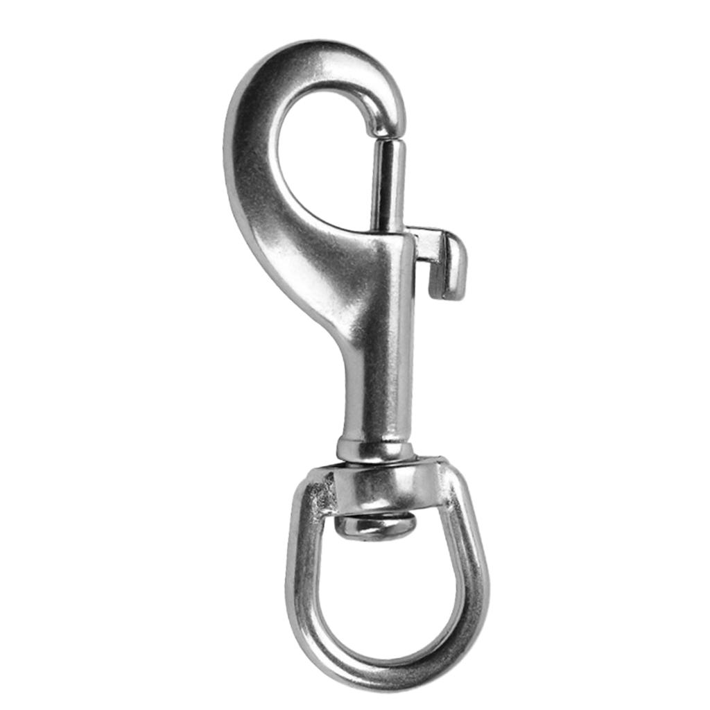 Swivel Clip Spring Snap Hook Dog  Rope Key Chain Buckle Lock Carabiner Quickdraws Hardware