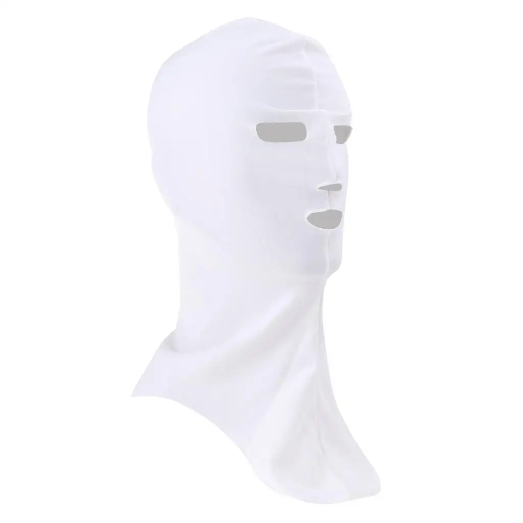 Swimming Cap Sunblock UV Protection Full Face Mask Head Neck Cover for Men and Women