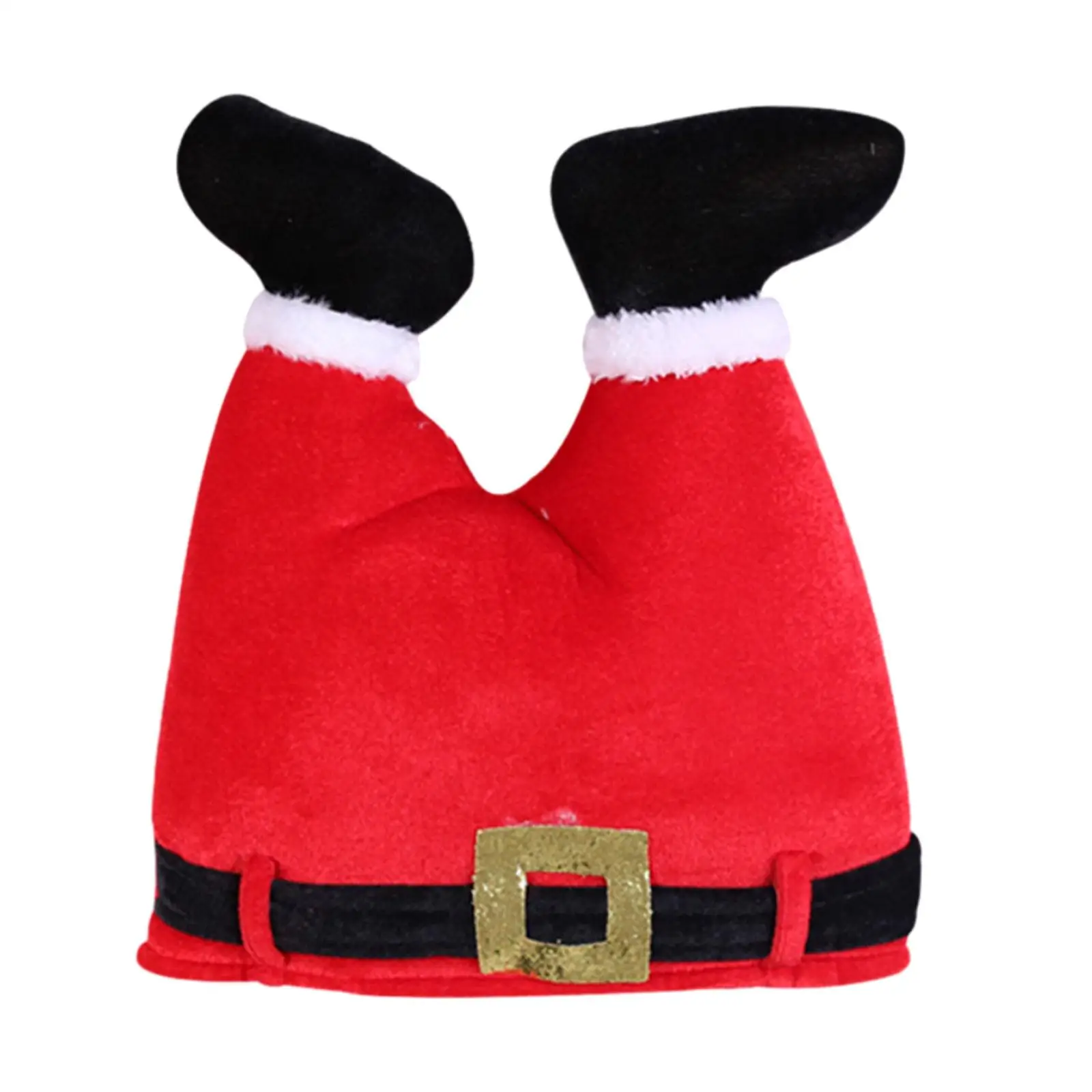 Chrismas Hat Headgear Xmas Hat Santa Pants Hat for Holiday Dress up Housewarming