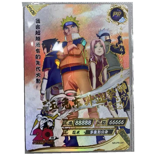 Novo anime naruto uzumaki naruto mr 036-62 série cartão bronzear  personagens dos desenhos animados jogo coleção cartão crianças brinquedos  presente de aniversário - AliExpress