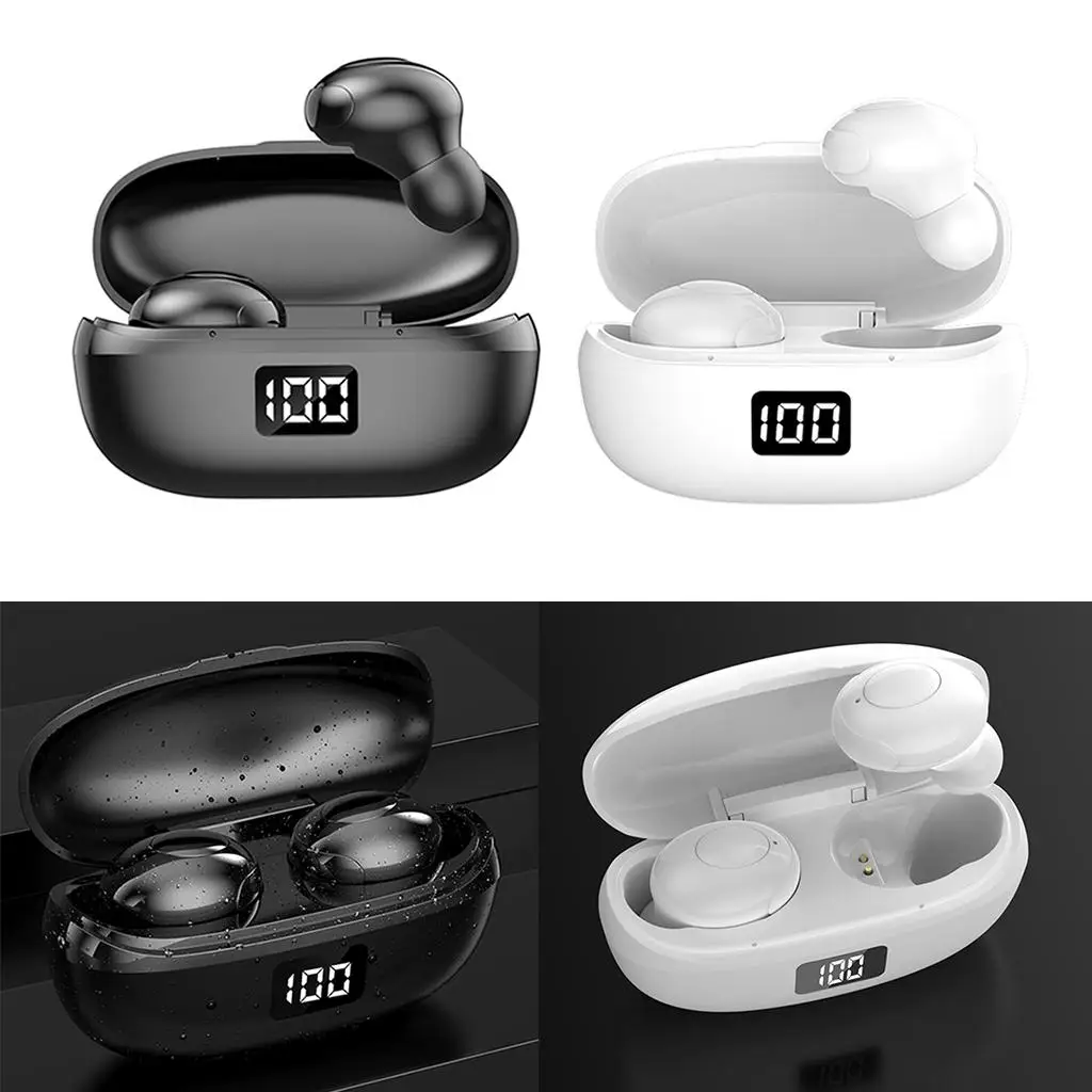 HKT-6 Sports in-Ear  5.0 TWS Earphone Earbuds Headset for IOS Android IPX6