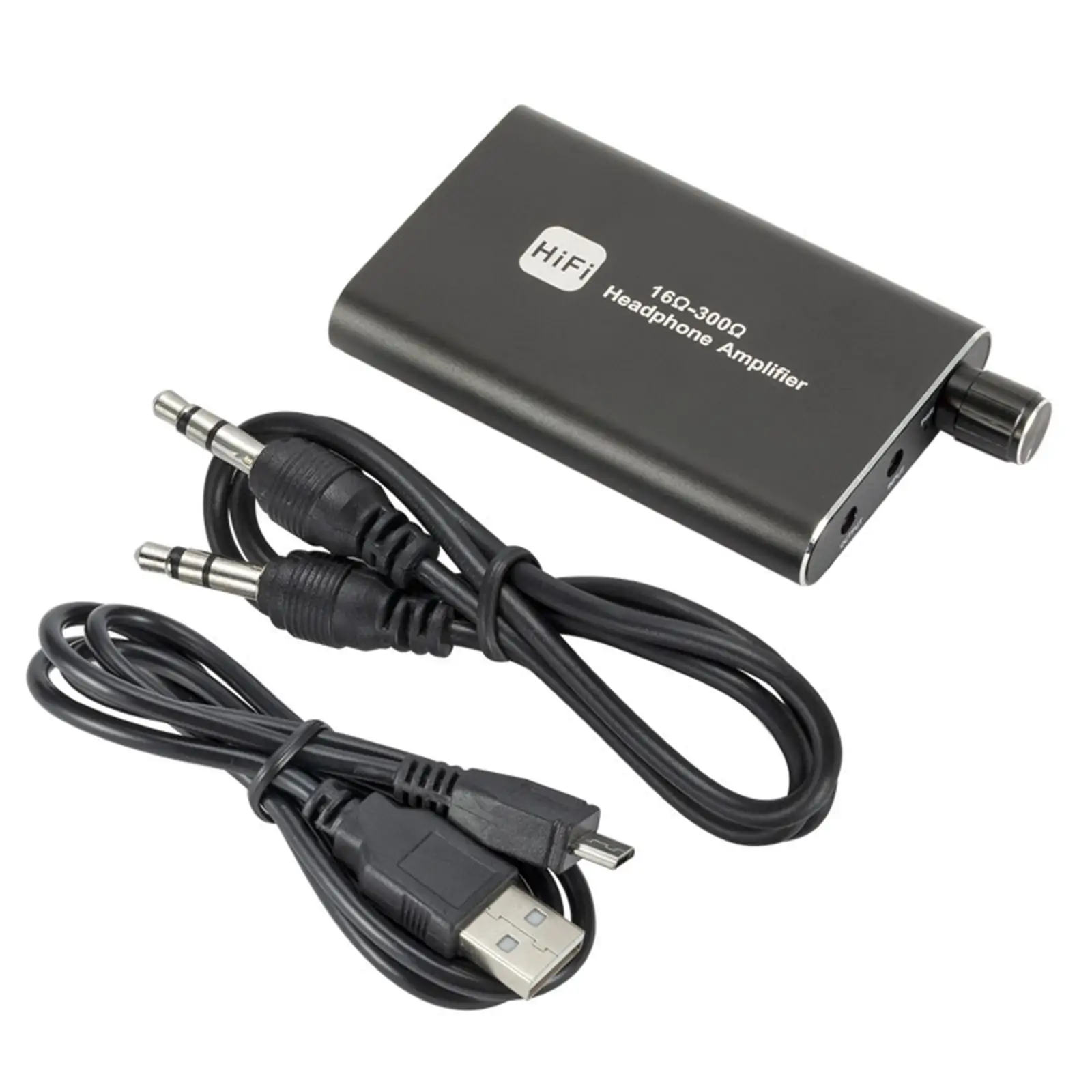 3.5mm Headphone Amplifier, Portable HiFi Headset Amplifier for MP3 MP4 Computers