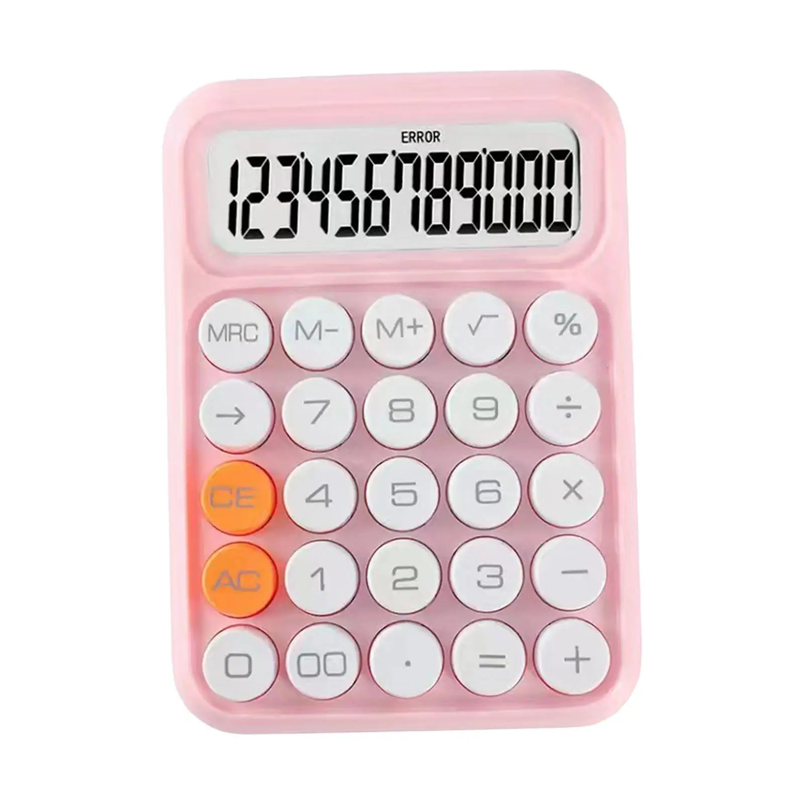 12 Digit Calculator Portable Large Display Cute Multifunctional Pocket Basic Calculator for Travel Daily Use Home Business Use