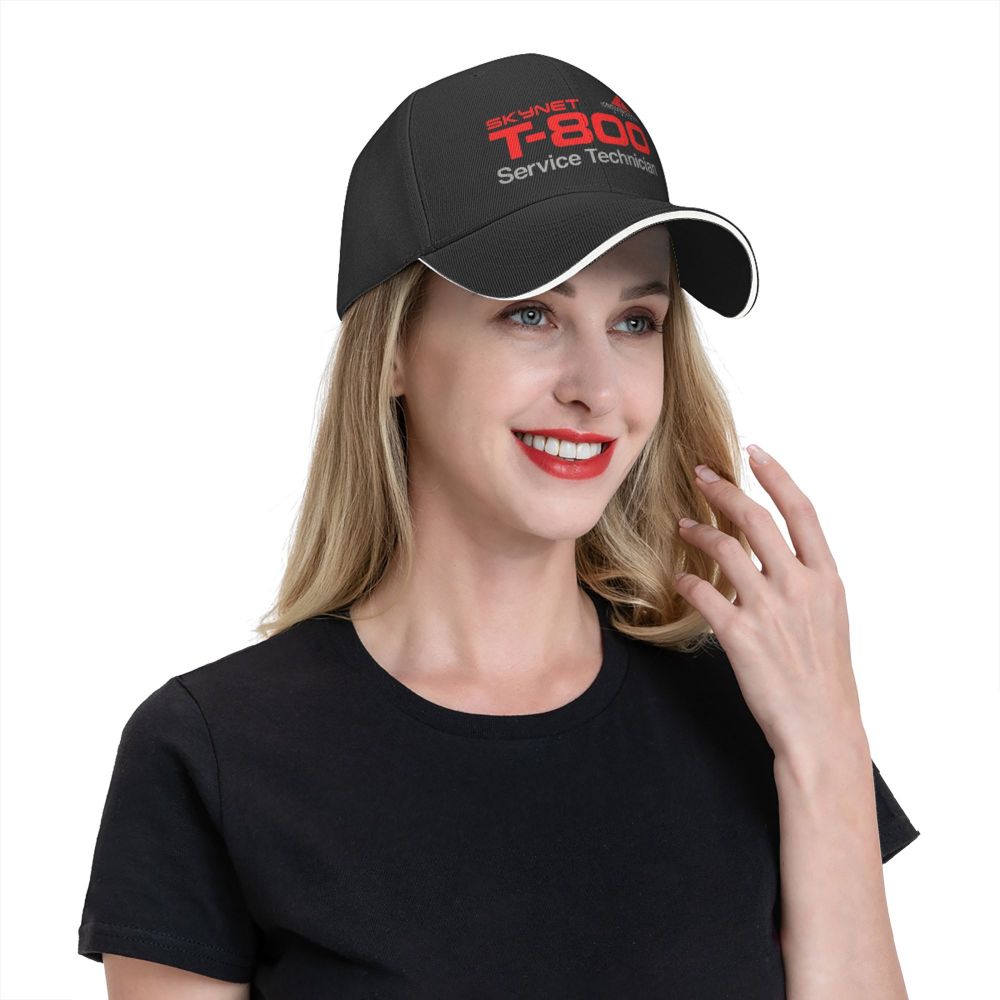 T-800 Techniker der Terminator Männer Baseball mützen Peaked Cap Sonnenschutz Sonnenschutz Hut – Detail 8