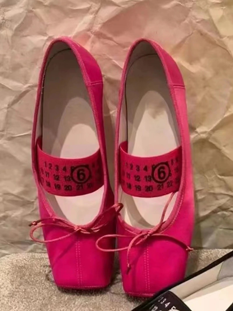 2023 New Spring/autumn French Style Flats Women Shoes Fashion Mary Jane