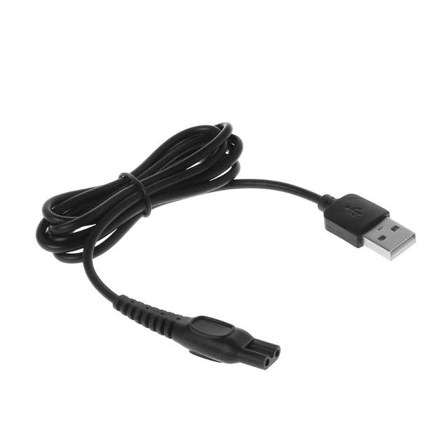 Cargador de 2 puntas con enchufe europeo para Afeitadora eléctrica Philips  Ehuebsd QG3250QG3340RQ350S1 adaptador de corriente en frío