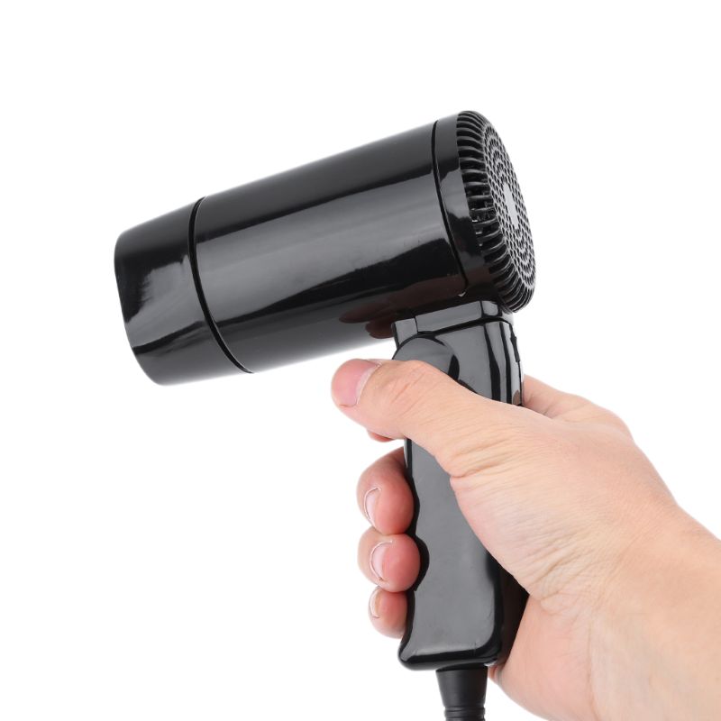 Title 4, Portable 12V Car-styling Hair Dryer Hot Cold Fo...