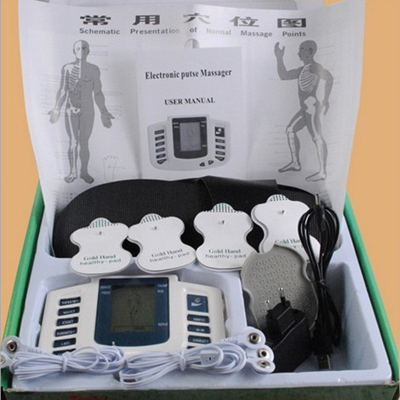 Best of EMS Tens Massage Unit + 16 Pads Russian Electrical Pulse Acupuncture Full Body Relax Muscle Therapy JR309 Massager Stimulator Reviews & Tips - Image 6