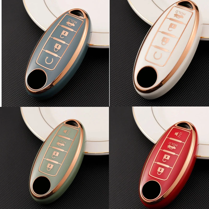 Funda de TPU para llave de coche de cuatro botones