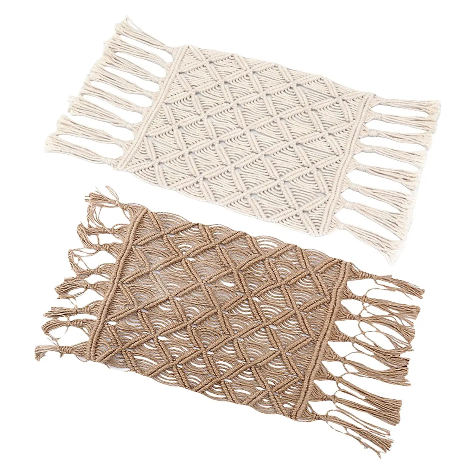 Knitting Tassel Blanket Photography Props Portable Multipurpose for Baby Photoshoot
