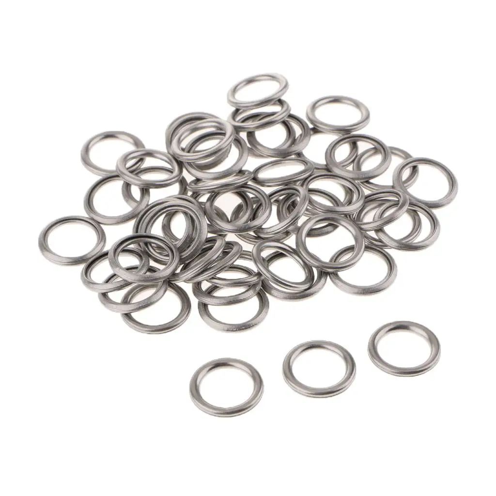 50 Pieces Car Engine Oil Drain Plug Gaskets 35178-30010 for Lexus