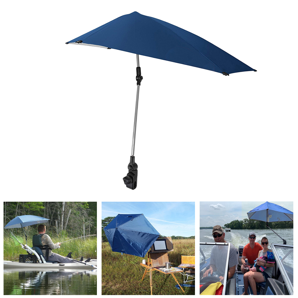 lounge chair with umbrella