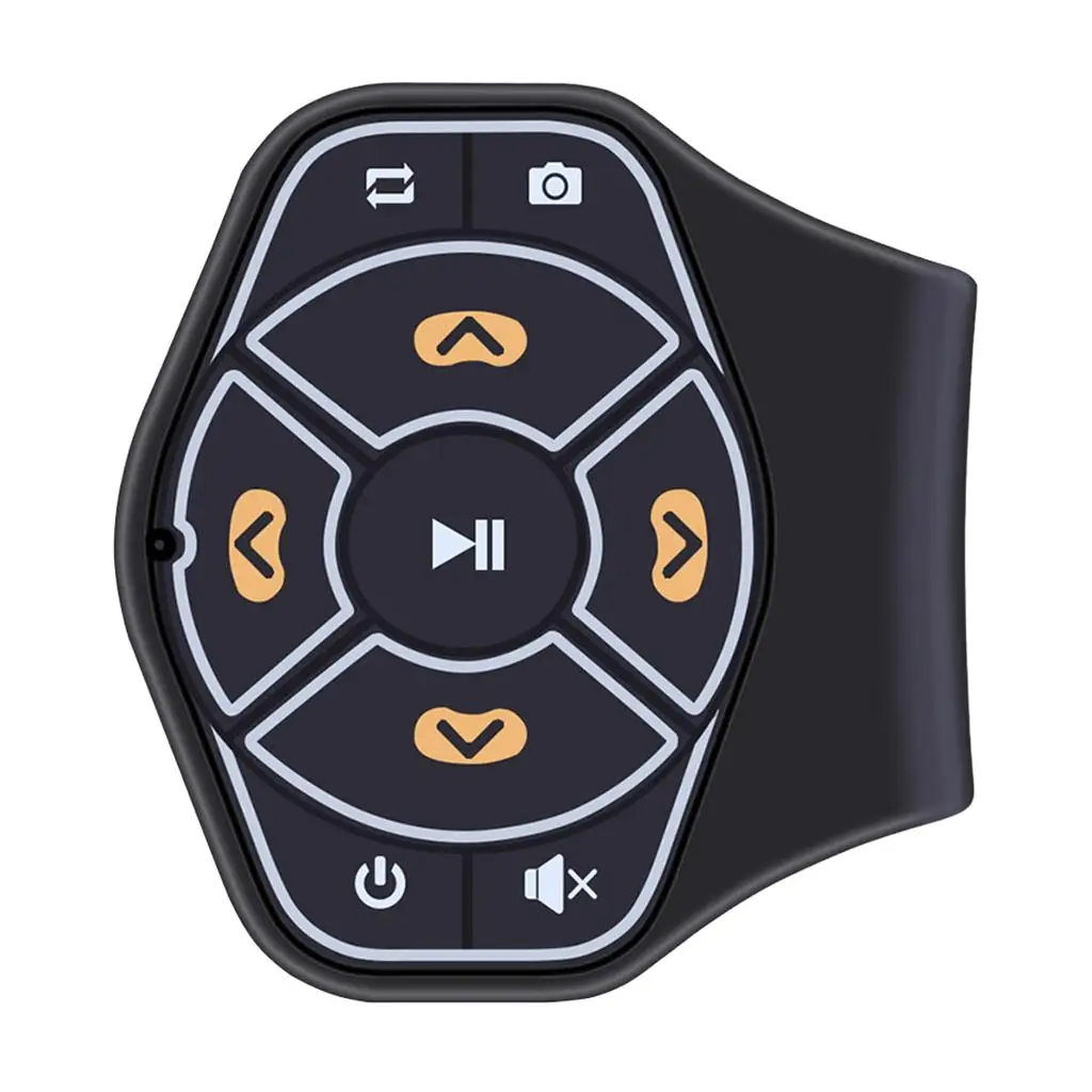 Car Kit BT Media Button Steering Wheel Mount Remote Control for Android iOS iPhone 7 6s 6 Plus Samsung  S5 S4 and more