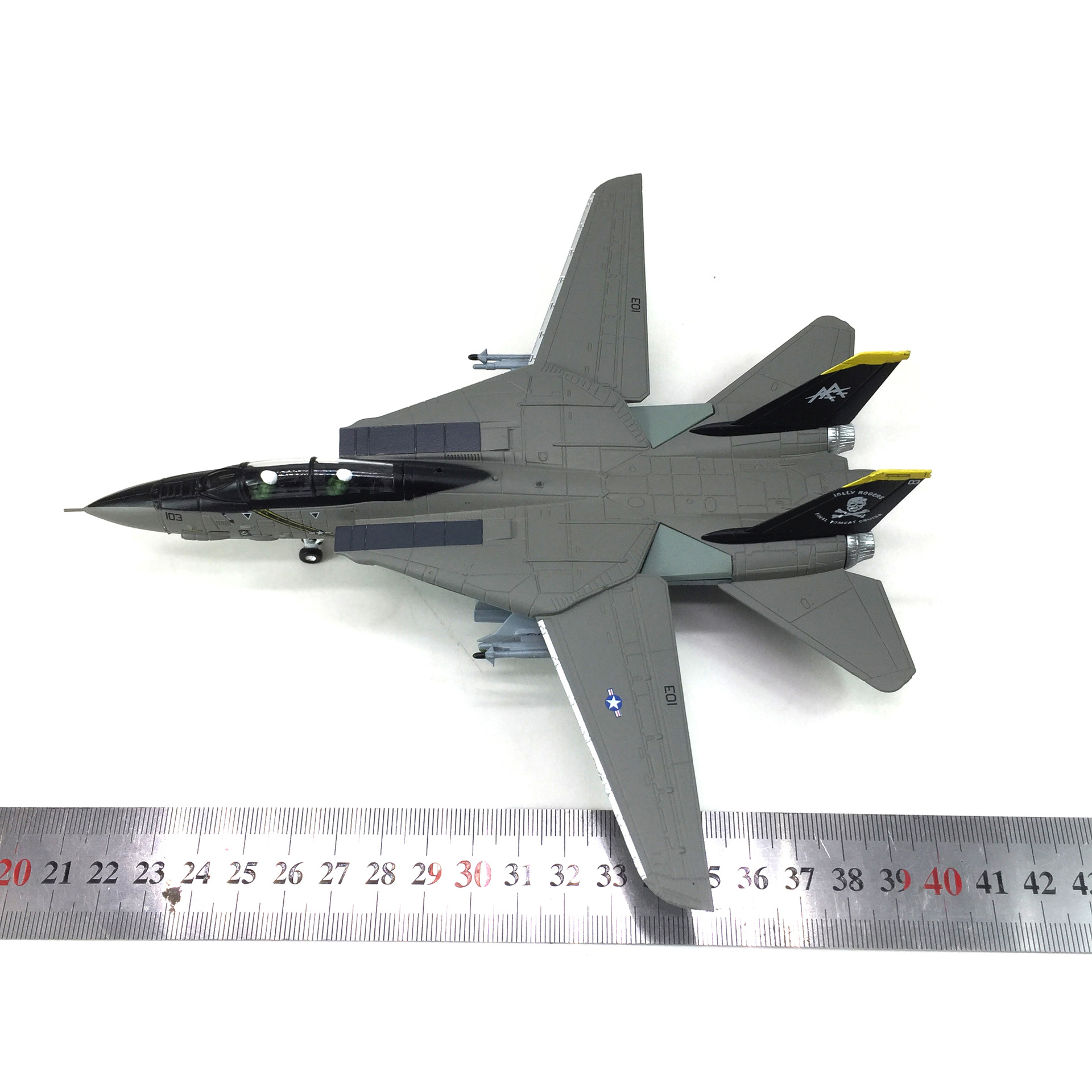 Модель литая самолета в масштабе 1/100, игрушки Grumman F-14 Tomcat  Fighter, литье под давлением, металлический самолет для подарочной  коллекции, для мальчиков, для обучения детей | AliExpress