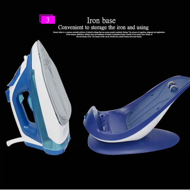 Title 5, Electric Iron Steam Brush Portable Ironing Mach...