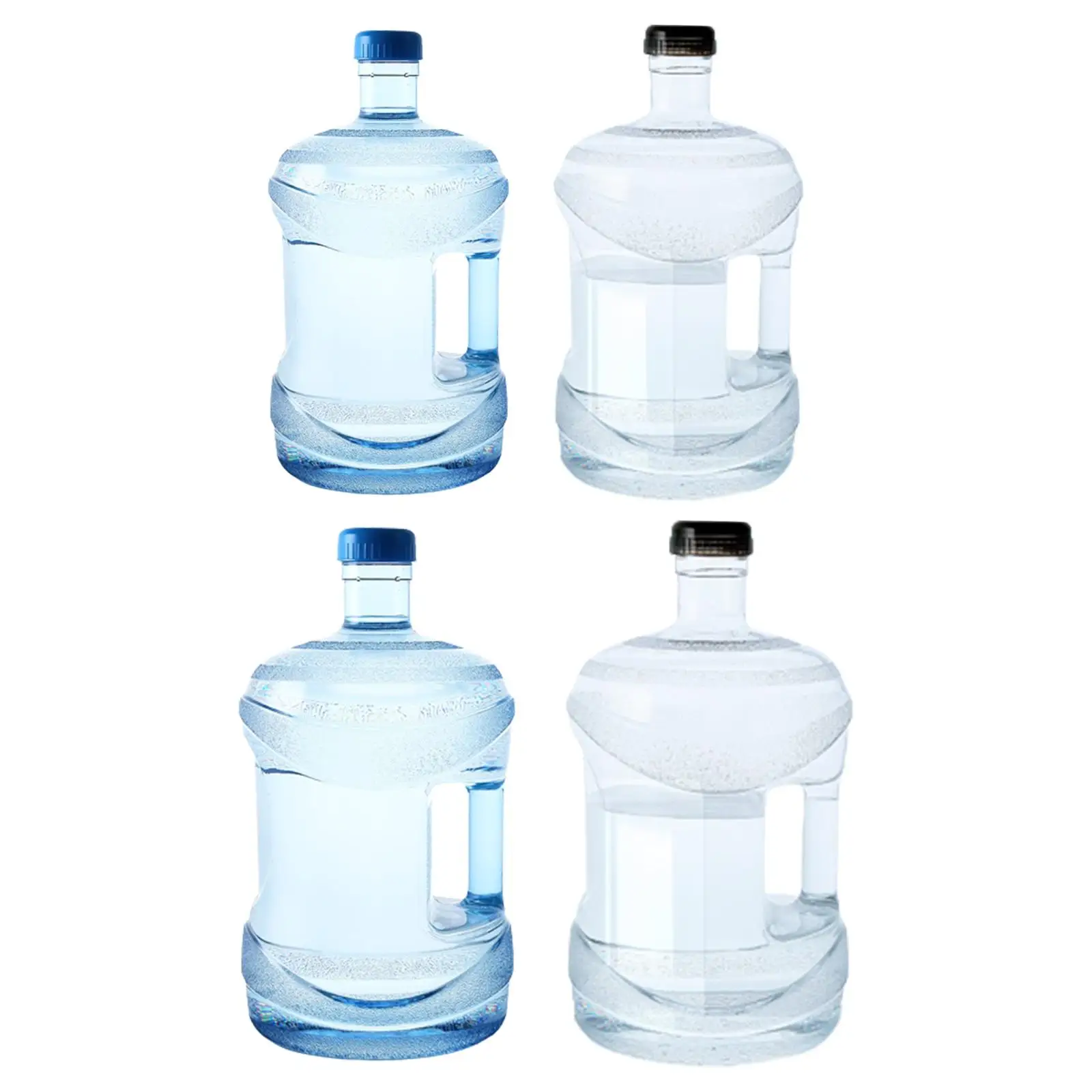 Water Dispenser Bottle Large Capacity Reusable Round Water Bottle Carrier Water Barrel for Camping Tea Set Kitchen Fitments