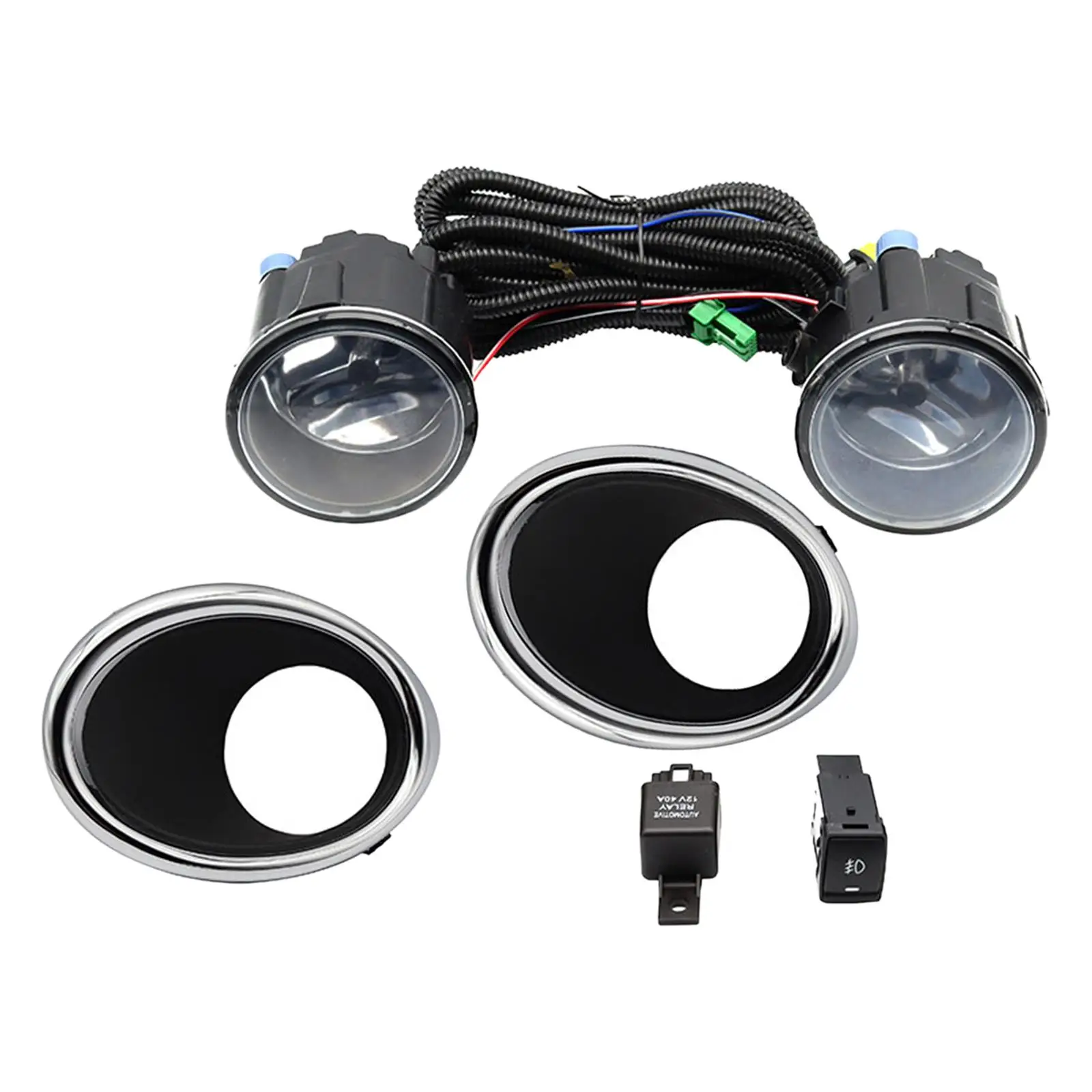 Front Fog Light Accessory Direct Replaces Parts for Rogue Sport 2015 to 2019