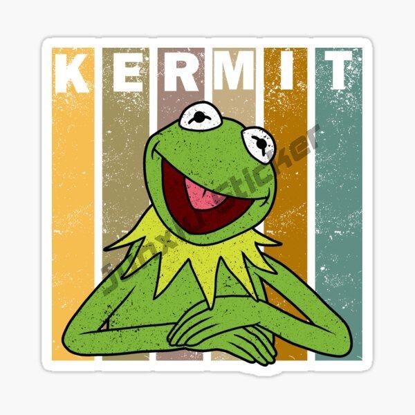 Kermit The Frog Meme Vinyl Bumper Sticker / Decal - 5 Inch, Waterproof & UV Resistant - View #7