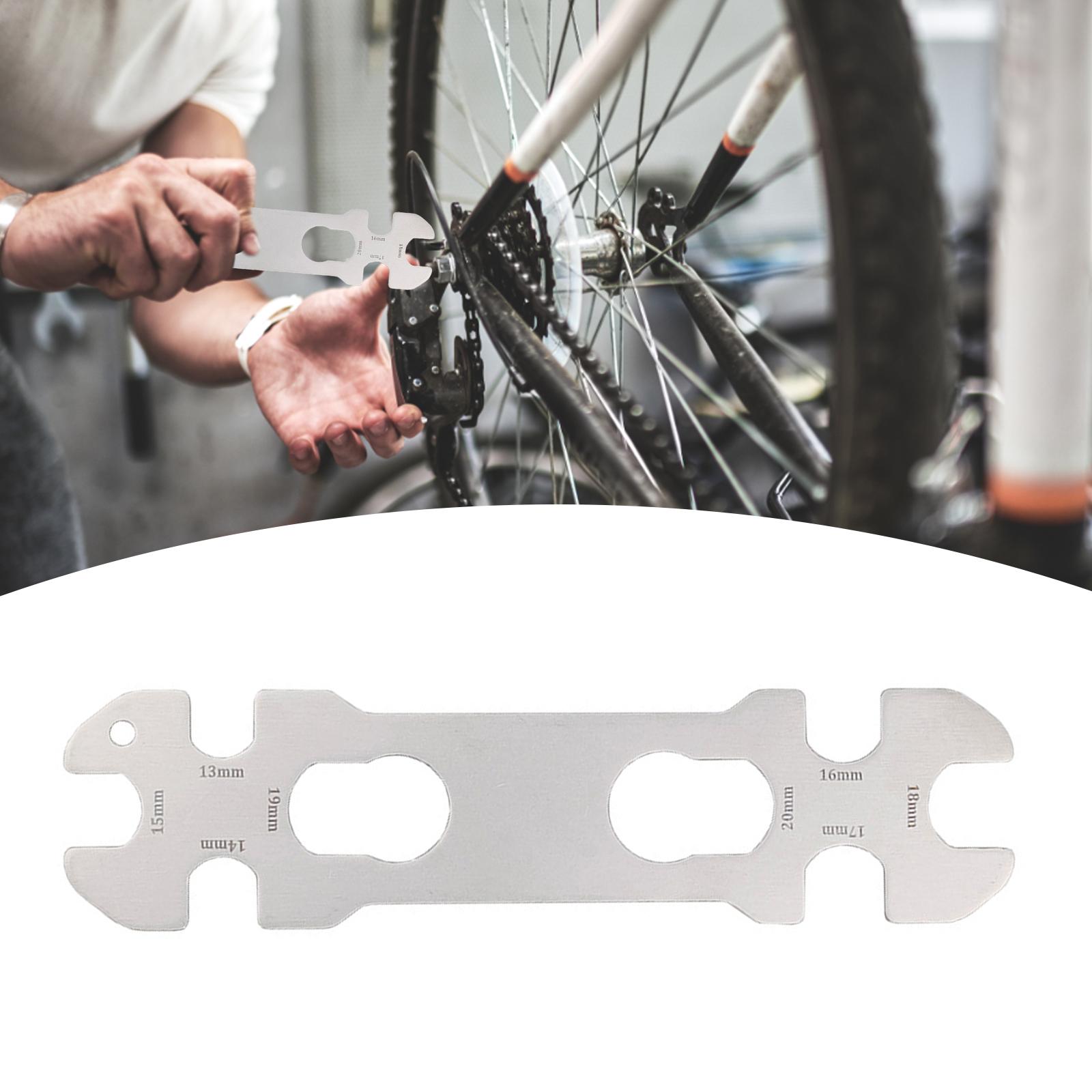 Llave para cubo de bicicleta, 13/14/15/16/17/18/19/20mm, llave cónica de varios tamaños, llave para cubo cónico para bicicleta de carretera, bicicleta de montaña