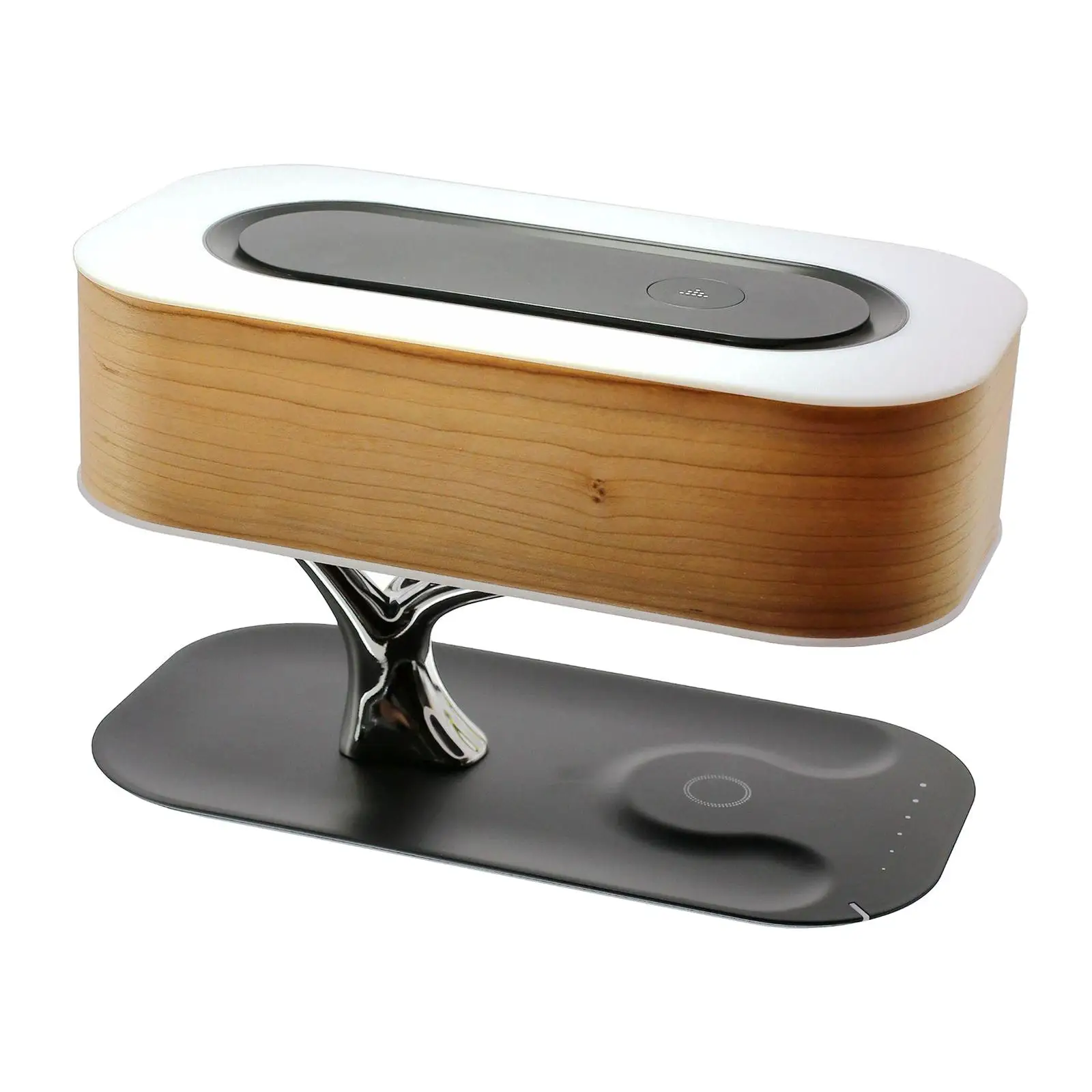Table Lamp for Bedroom Office Bluetooth Speaker Charger Desk Lamp Bedside Lamp Led