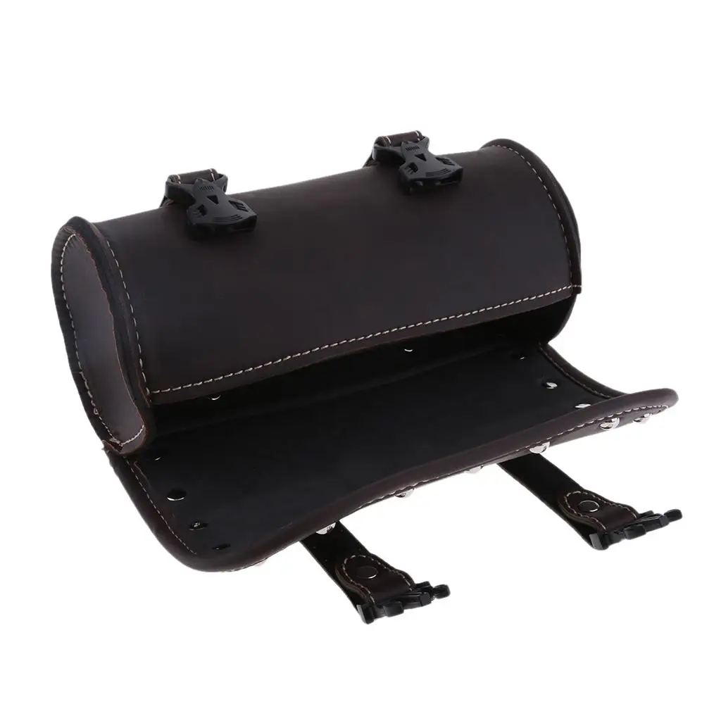 Motorcycle Universal Windshield Tool Riding Bag Storage Bag High Quality Leather Durable Waterproof