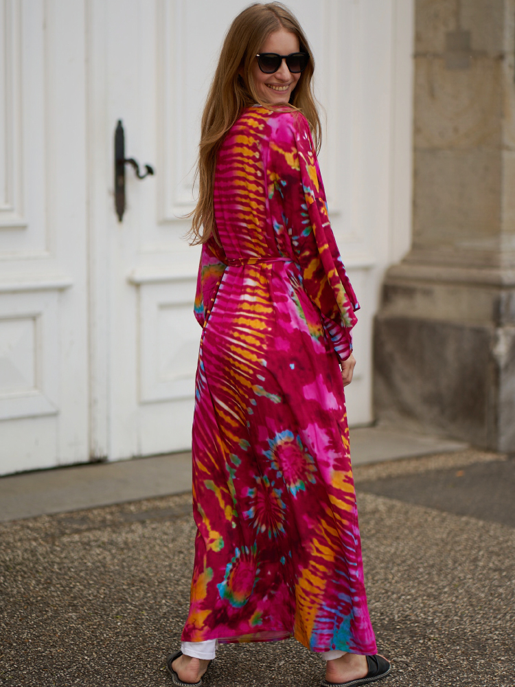 grande kaftan pareos de playa mujer vestido