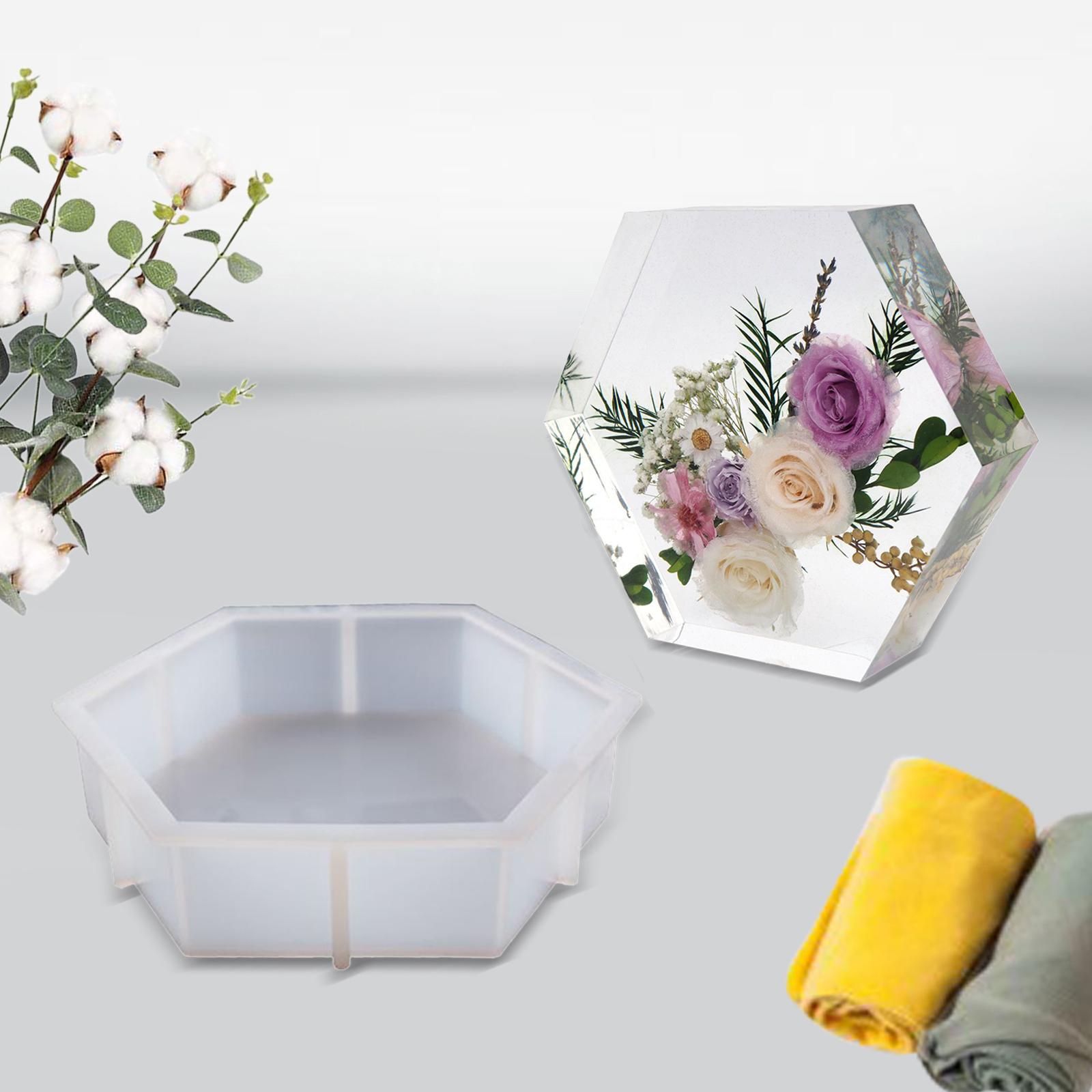 Description Picture 5 of itemSilicone Mold Epoxy Casting Mould Non-Stick DIY Craft Resin Mold for Jewelry Making Concrete Home Decor Polymer Clay Wedding