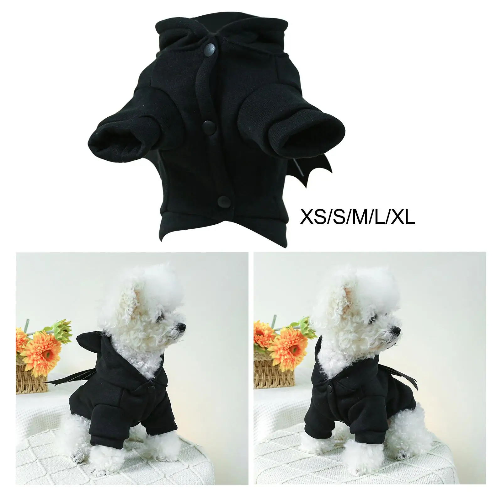 Pet Costume Halloween Dog Costume Cosplay Puppy Dress up Supplies Apparel Dog Clothes for New Year Halloween Party Holiday