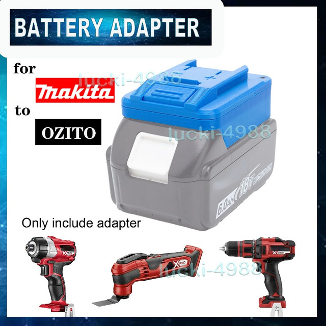 For black and decker 18v Adapter For Ozito Einhell To Black Decker Power  Tools Adapter (Not include tools and battery)