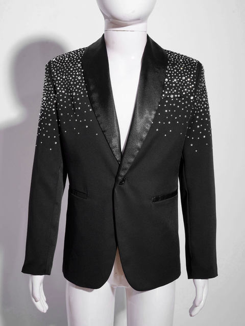 Giacca Elegante Con Paillettes Per Bambini E Ragazzi - Slim Fit Per Cerimonie E Matrimoni - Foto 8