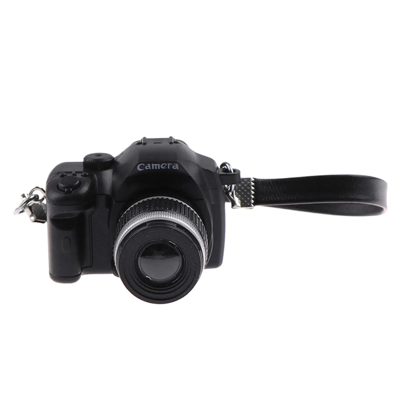 2x Miniature Digital Camera Model, 1:12 Slr Decorative Photographic Accessories for Dollhouse
