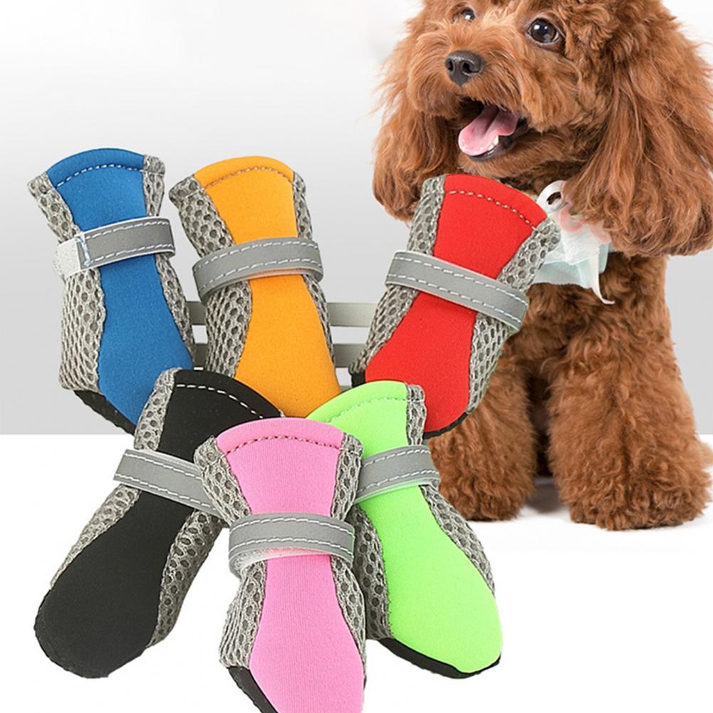 Title 2, Sapatos para cães com fechamento adesivo mágico...