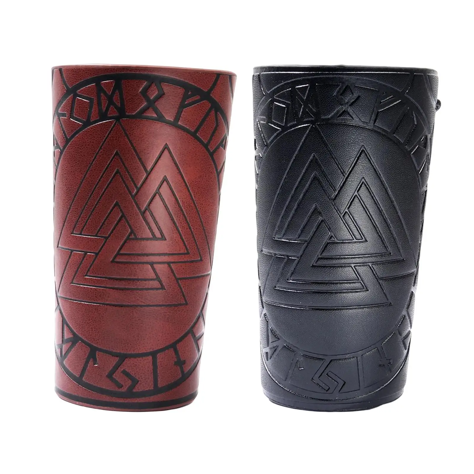 Cosplay Bracers Triangle Pattern Wrist Guard for Stage Show