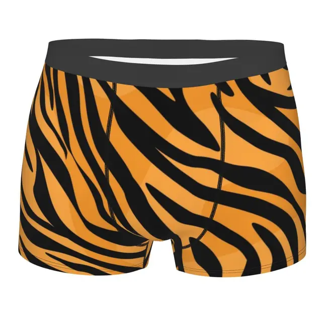 Tiger Underpants Breathbale Panties Male Underwear Print Shorts Boxer Briefs  extended underwear - AliExpress