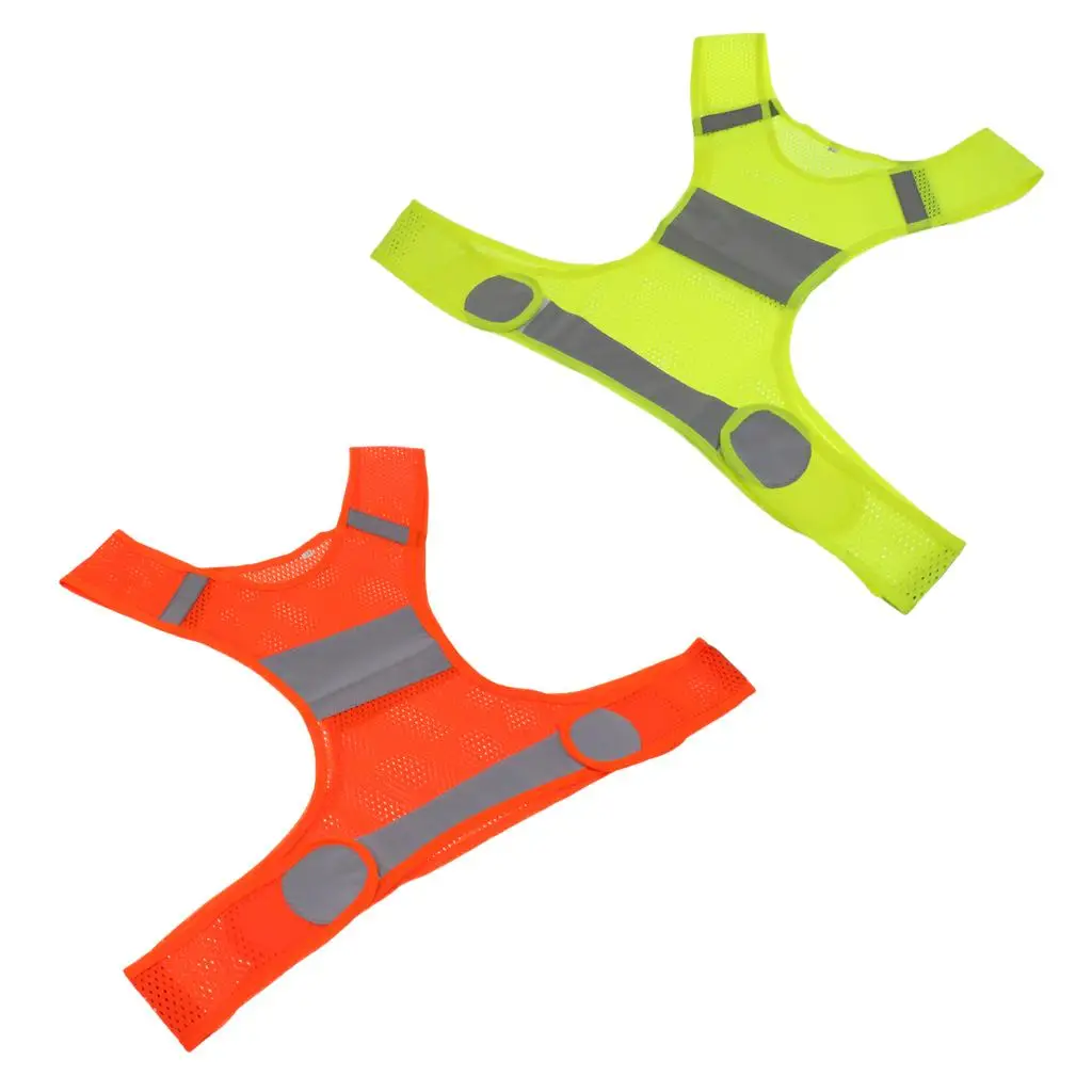Running Jogging Cycling Safety High Visibility Reflective Chasuble