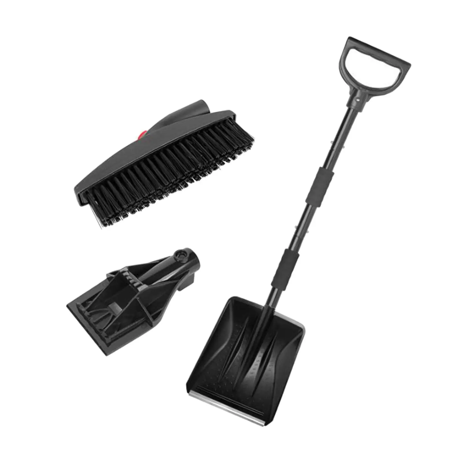 Snow Brush Scraper Snow Shovel for Car Comfortable Gripping Durable Lightweight 3 in 1 Snow Scraper Brush Snow Removal