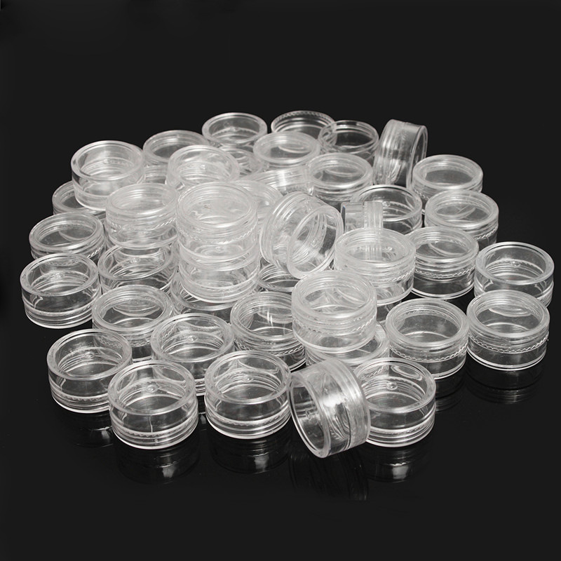 Best of 10pcs 2g 3g 5g 10g 15g 20g Plastic Empty Clear Cosmetic Jars Makeup Container Lip Balm Lotion Bottles Vials Cream Pot Gel Box Reviews & Tips