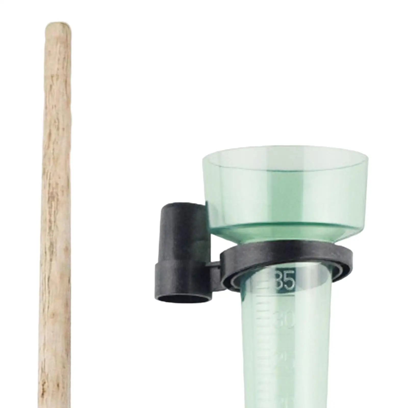 Garden Rain Gauge Lightweight up to 35mm Universal Rainfall Observation Simple Installation Solid Garden Stakes for Pathway Yard