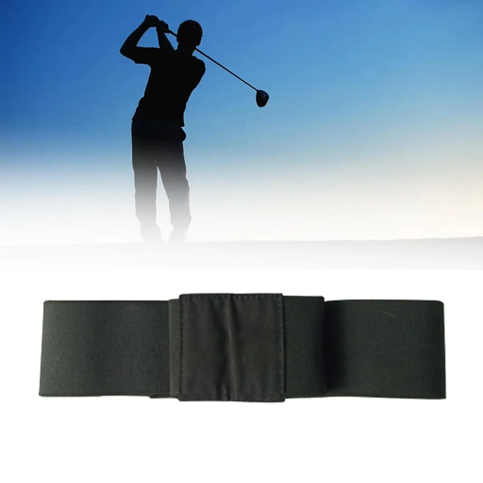 Hand Posture Corrector Posture Correction Belt Nylon Golf Swing Training Arm Band Training Aid Golf Swing for Practicing