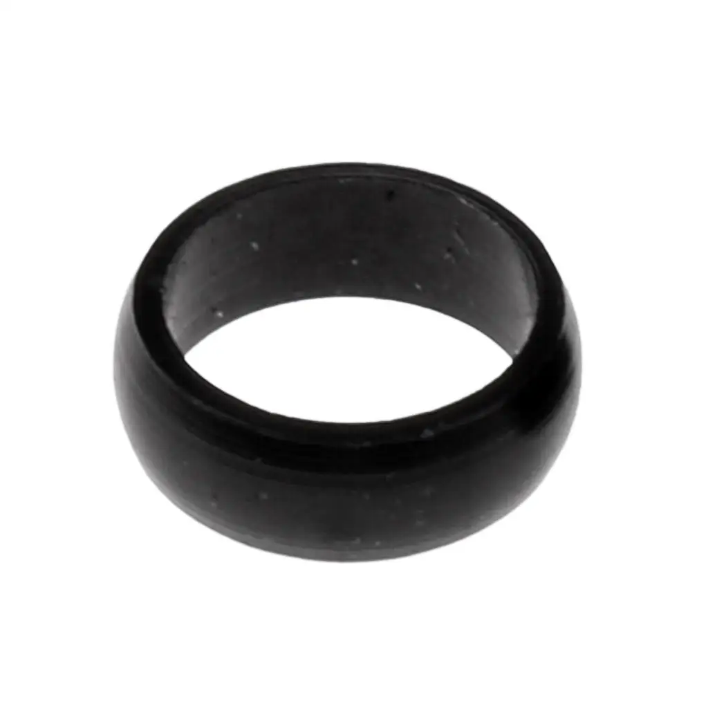 Pack of 12 Premium Aluminum O-Rings  Accessories Rings Black
