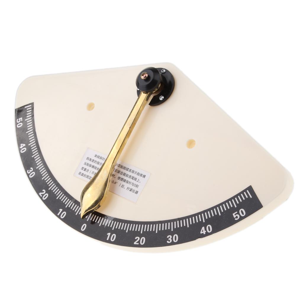 Marine Instrument Ships Boat Yacht Marine Clinometer Level Inclinometer