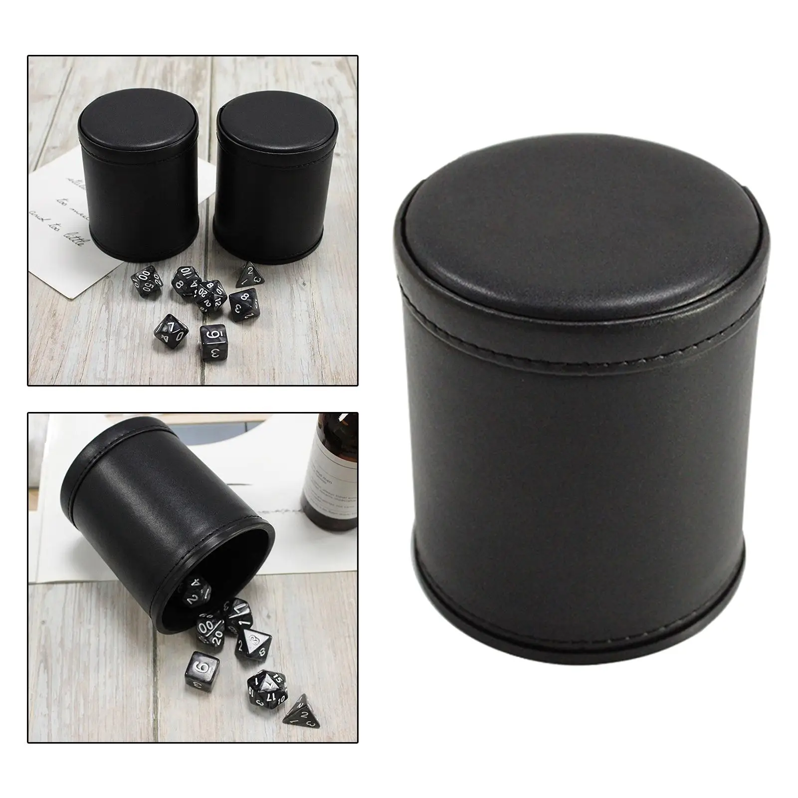 Manual Dice Cup Entertainment Dice Game Accessories Dice Shaker for Club Party Family Home