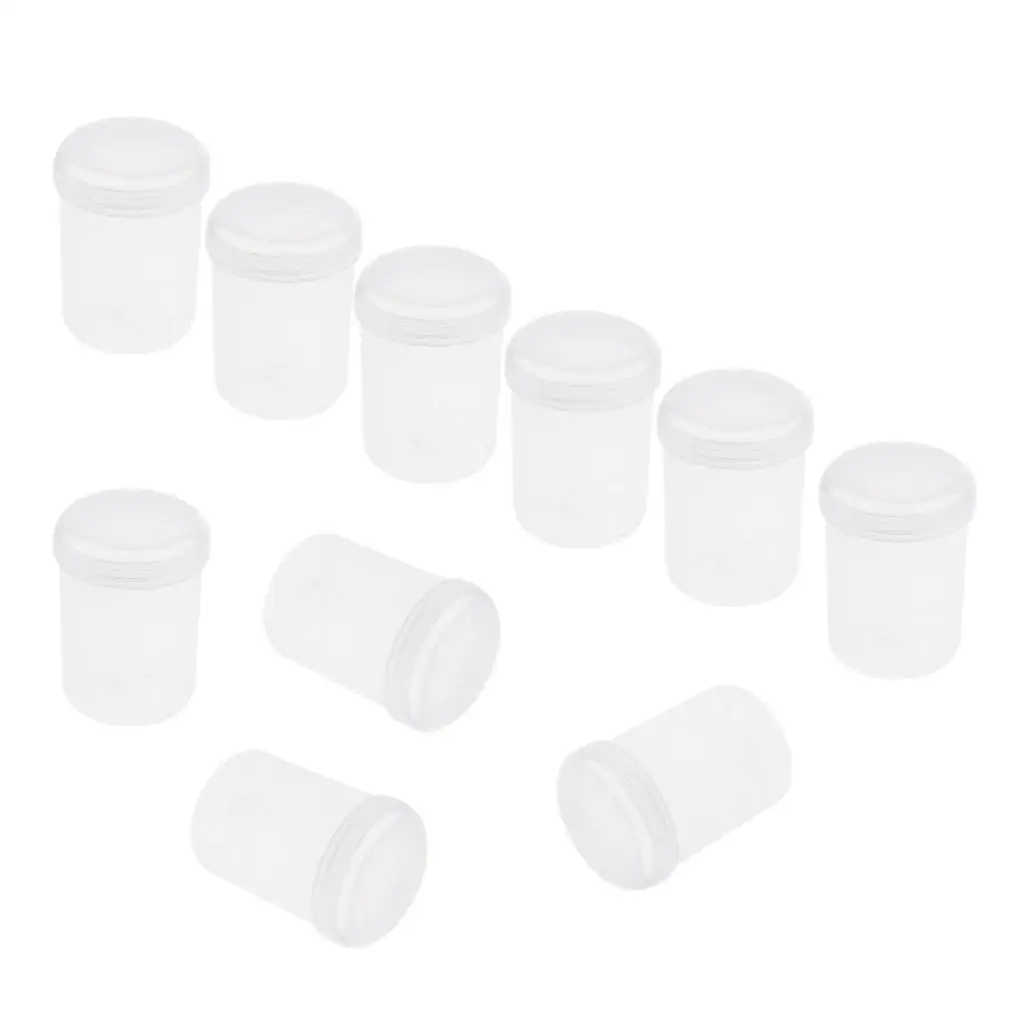10x 20g Empty Bottle Cosmetic Makeup Jar Pot   Lip Containers