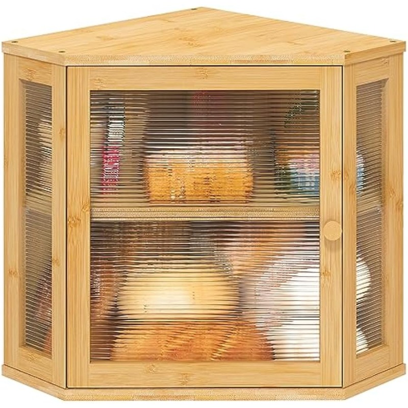 Title 2, viewcare Bread Box for Kitchen Counter, Corner ...