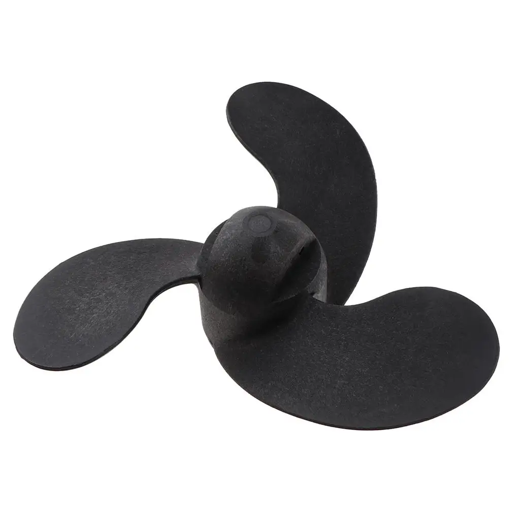 2x Marine Outboard Propeller 7.4 X 5.7 Inch    2.5HP 3.5HP /  3.3HP /   3.3HP Engine Prop (Black)