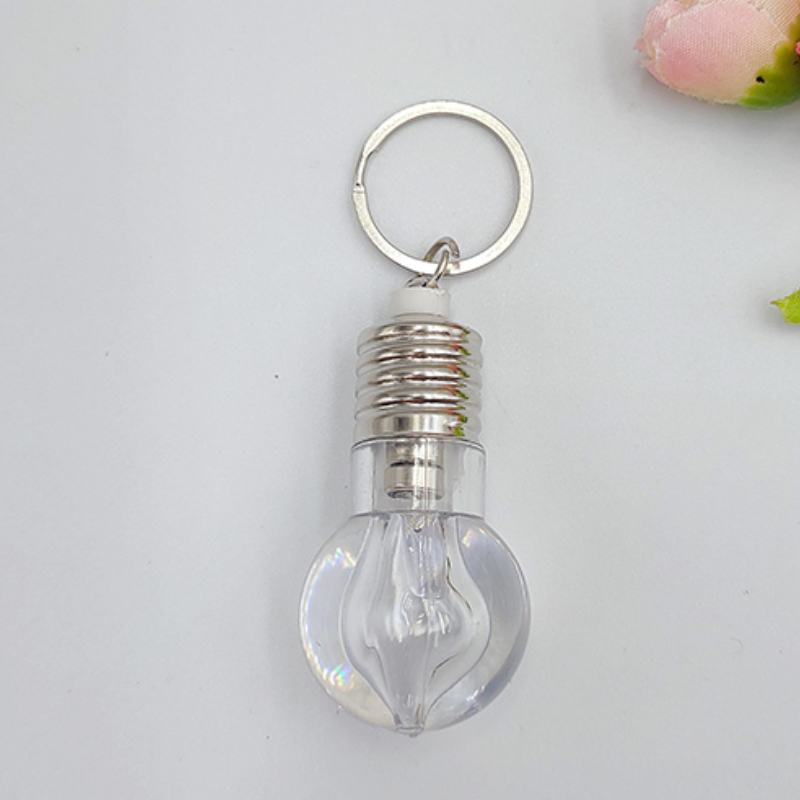 Neuheit Beleuchtung Mini LED Glühbirne Schlüsselanhänger Schlüsselanhänger beleuchten Cartoon Auto Schlüsselanhänger Lampe Anhänger Schlüsselanhänger Weihnachtsgeschenk – Detail 5