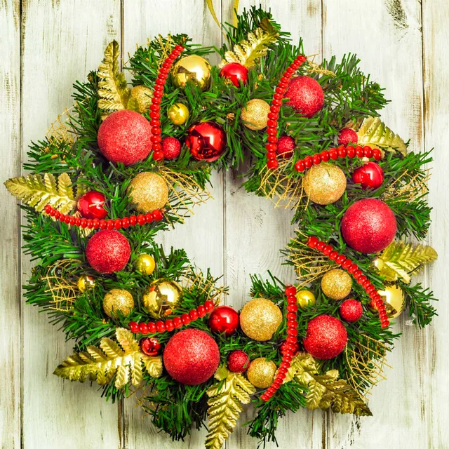 Christmas Wood Bead Garlands Home Decoration Handmade Christmas Tree  Decorations Garland Wooden Home Decor Wall Hanging - AliExpress