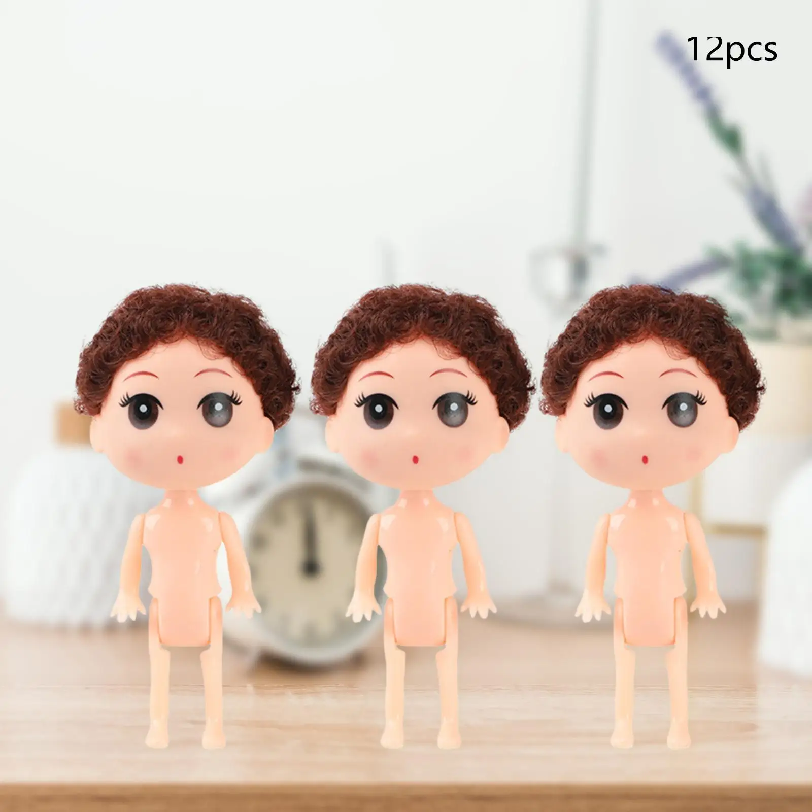 Cute Boys Dolls Flexible 12cm Moveable for Kids Children Holiday Gifts