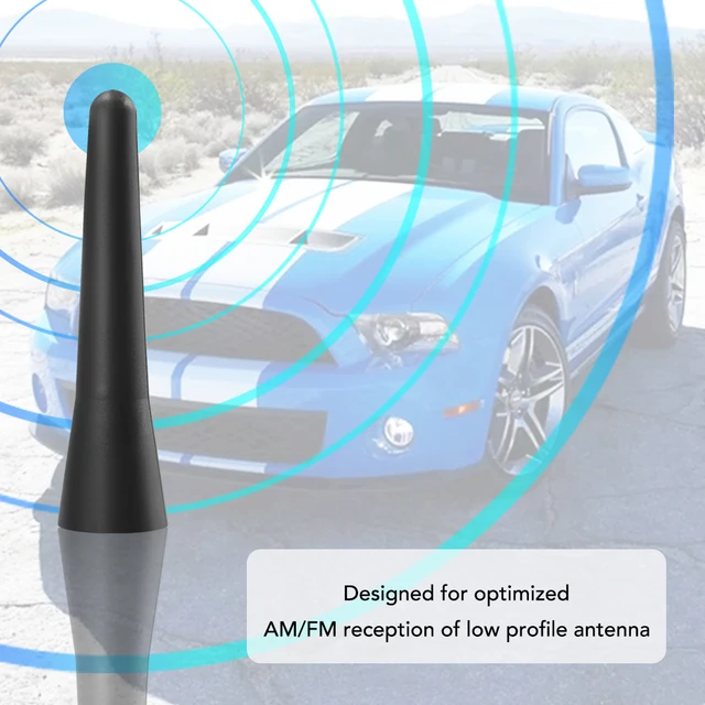 Black 6.5cm Car Radio Roof Short Antenna Accessories For MG ZS EZS GS  Hevtor MG3 MG5 MG6 Zero