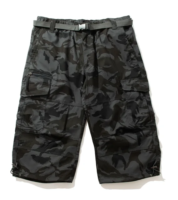 Fgkks short masculino de marca, shorts tipo cargo da moda